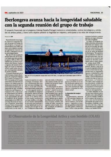 Iberlongeva avanza hacia la longevidad saludable con la segunda reunión del grupo de trabajo