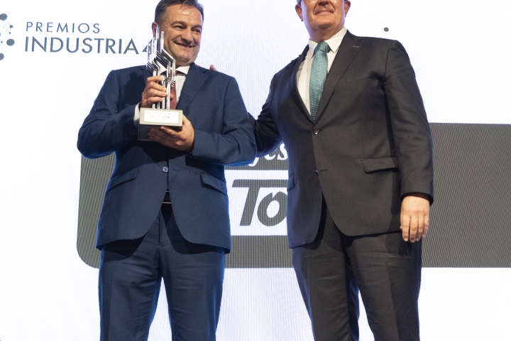Premio Industria 4.0 en la categoría de sector industria, Cafés Toscaf.